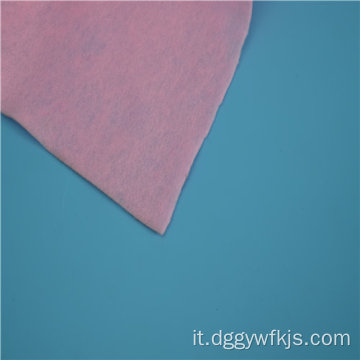 Tessuti per la casa rosa riempiti di cotone agugliato